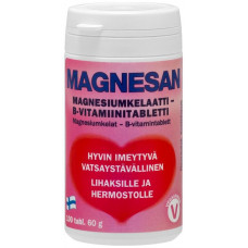 Витамины с магнием Magnesan Magnesium+B Vitamiini 100 табл