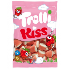 Жевательные конфеты Trolli Kiss 200г со вкусом клубники