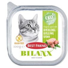 Органический корм для кошек Best Friend Bilanx Luomu Kana 100г курица