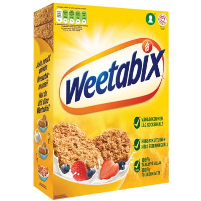 Цельнозерновые пшеничные хлопья Weetabix Original 430 г