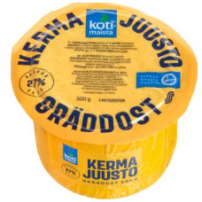 Сыр сливочный Kotimaista Kermajuusto 29% 500г без лактозы